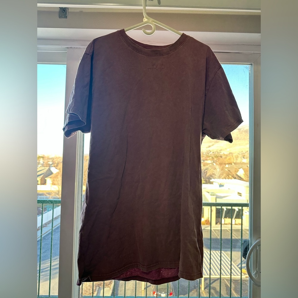 T shirt dress size small. Fits oversized